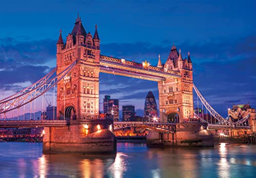 Thumbnail 1 de Clementoni Puzzle 1000 piezas Tower Bridge de noche iluminado