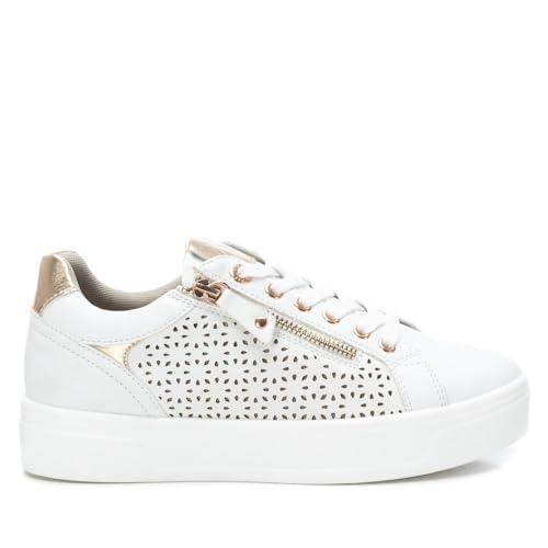 Thumbnail 1 de XTI Zapatillas Blancas para Mujer con Cierre Cremallera