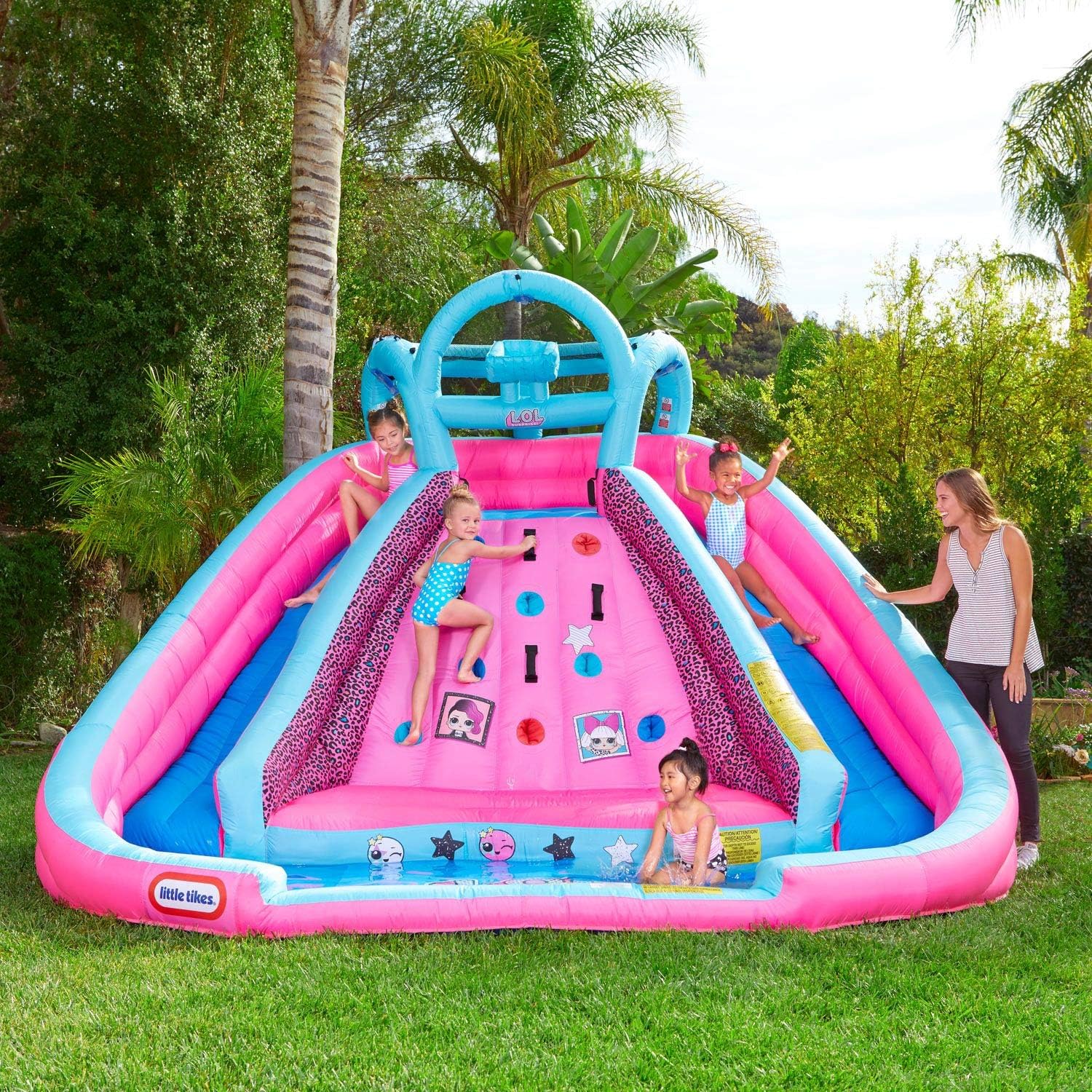 Detalle 2 de L.O.L. Surprise Inflatable Water Slide River Race