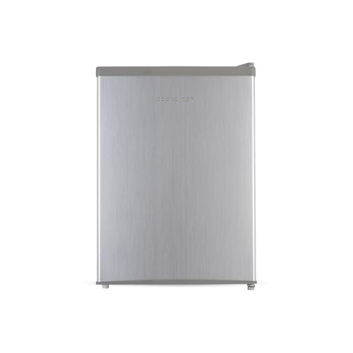 Detalle de Cookology 67L Tabletop Mini Fridge - Adjustable Legs - Silver