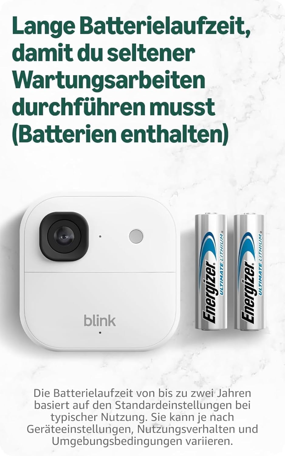 Thumbnail 6 de Blink Außenkamera 2K+ + Blink Videotürklingel – Kabellose Sicherheitslösung mit Sync-Modul