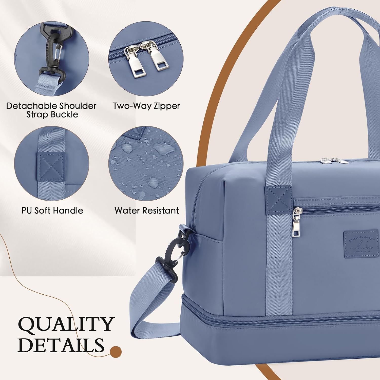 Detalle de Ryanair cabin bag 40x27.5x20 underseat