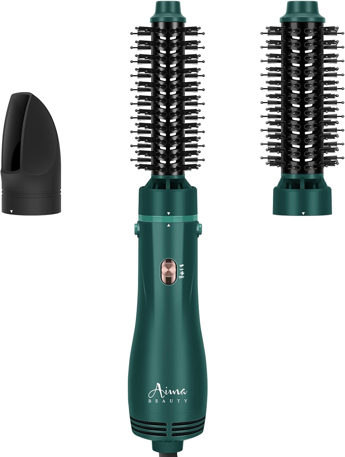 Detalle de Aima Beauty Blow Dryer Brush Set – 4-in-1 Round Brush Blow Dryer for Short to Medium Hair