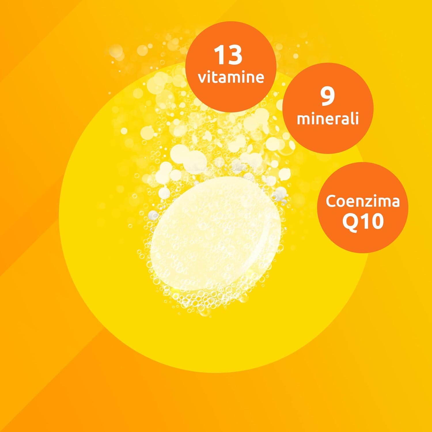 Thumbnail 2 de Supradyn Ricarica Multivitaminico Completo – Integratore Effervescente Arancia per Adulti, 60 Compresse