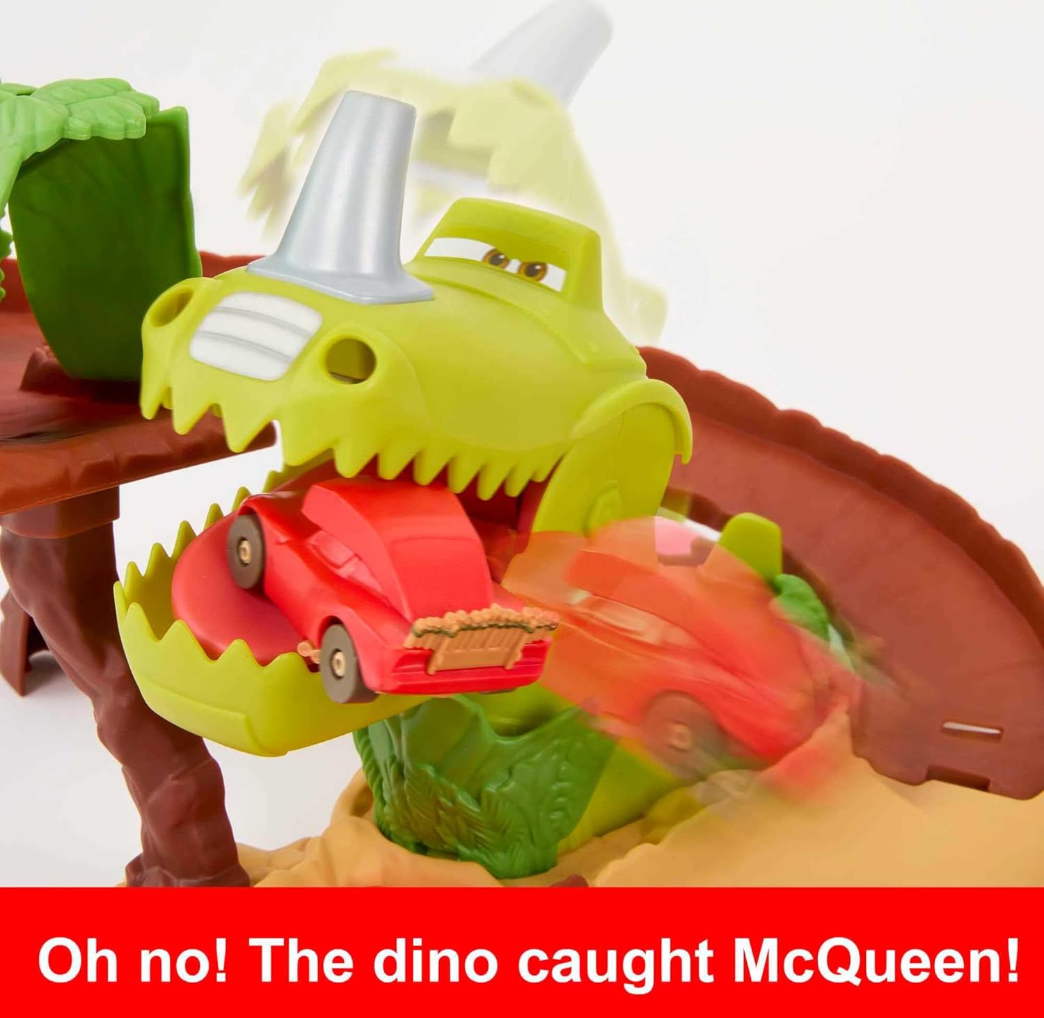 Thumbnail 3 de Mattel Disney Cars: Pista Dinosaurio con Rayo McQueen 🦕
