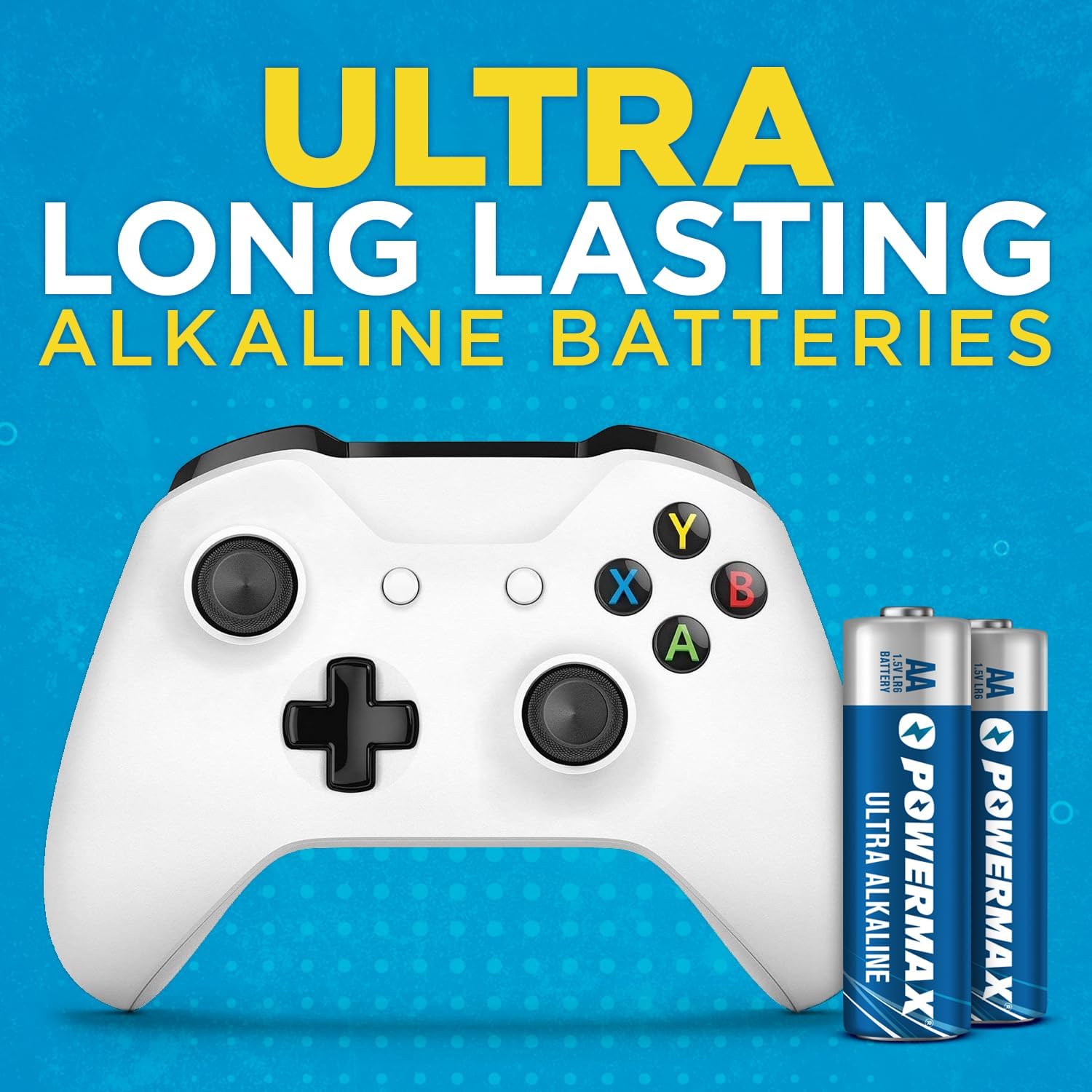Detalle 2 de Powermax AA Batteries 24-Pack, 10-Year Shelf Life