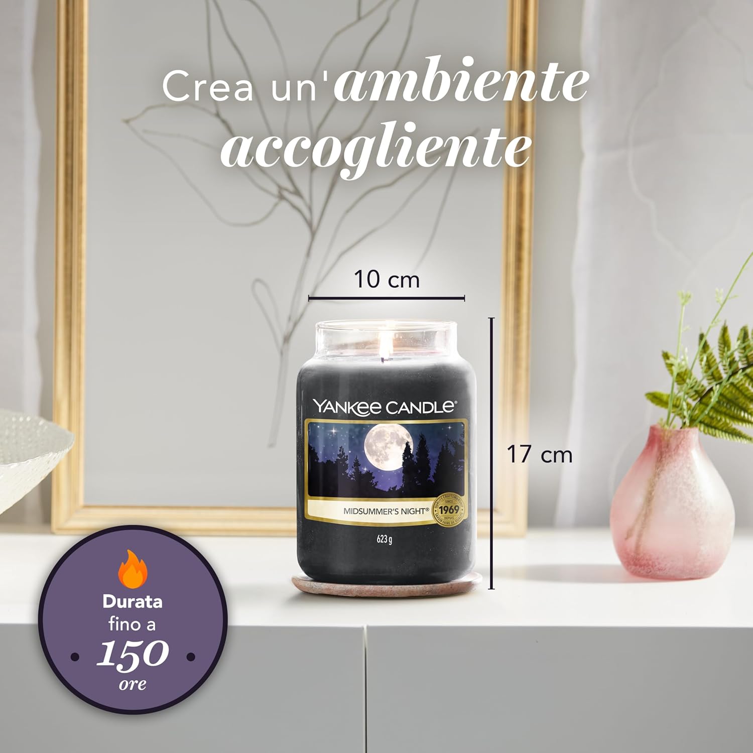 Thumbnail 5 de Candela profumata in giara grande Notte di Mezza Estate di Yankee Candle