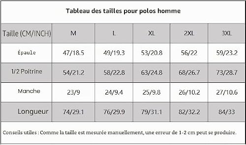 Thumbnail 6 de JACKETOWN Polo Hommes à Manches Courtes – Séchage Rapide et Respirant, Bleu Turquoise Foncé (M)