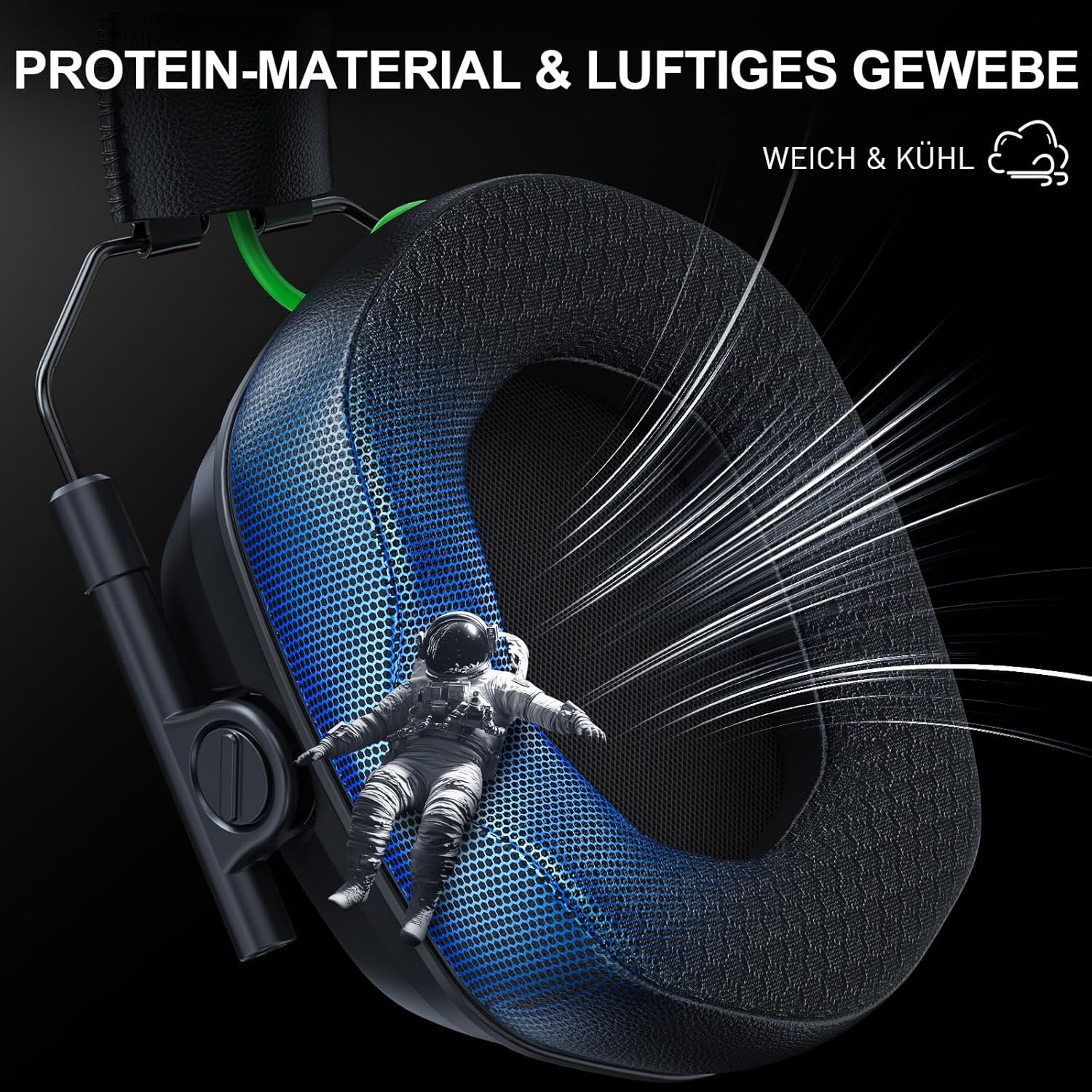 Thumbnail 4 de Skapendy Wireless Gaming Headset 50H battery