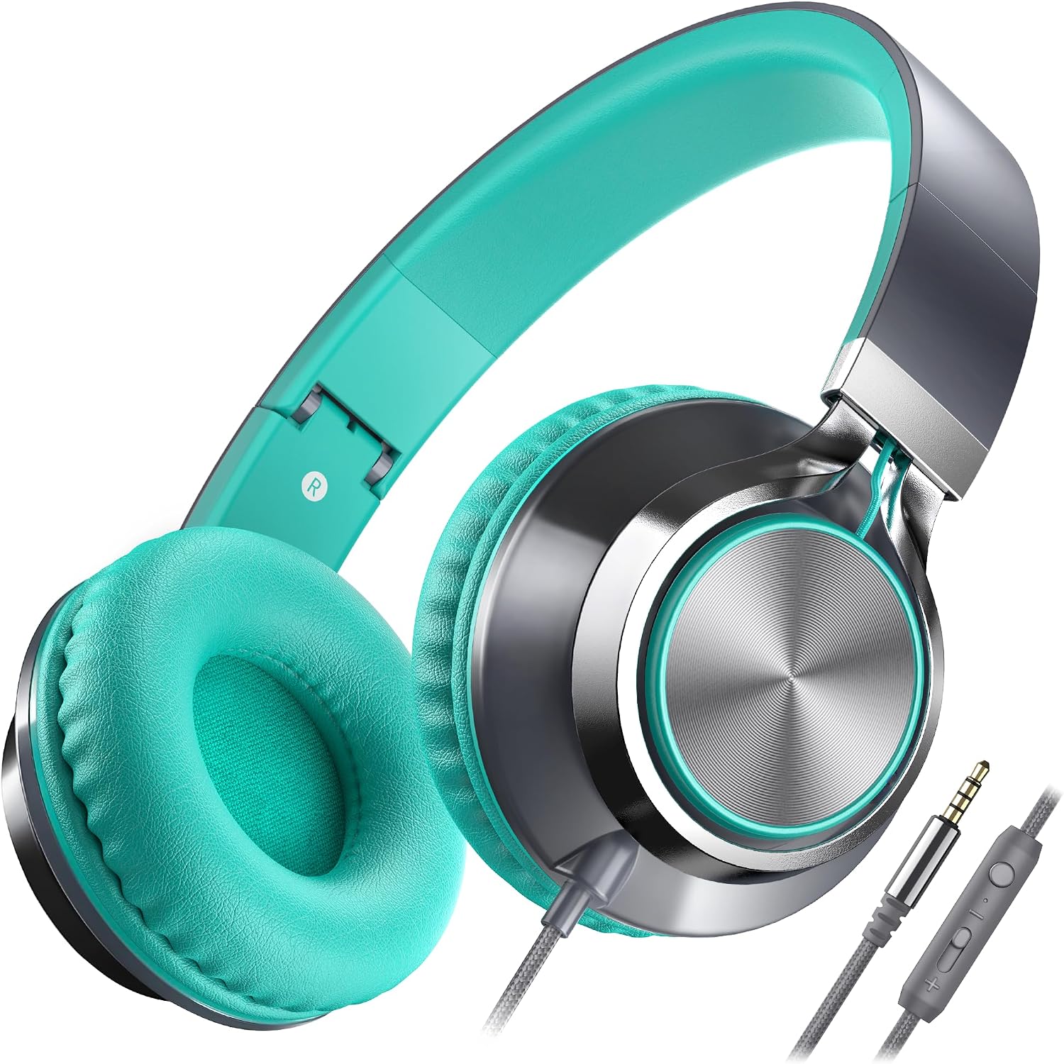 Detalle de Ailihen C8 Headphones with Mic and Volume Control for Smartphones