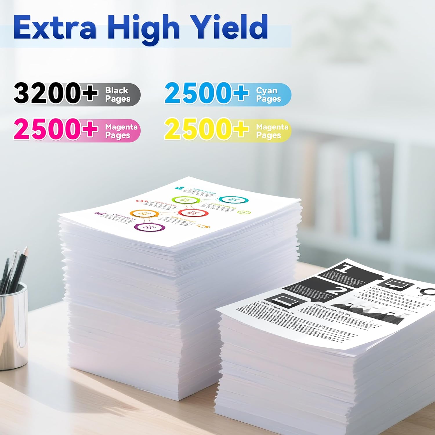 Thumbnail 3 de Compatible HP 202X Toner 4-Pack for LaserJet Pro 🖨️