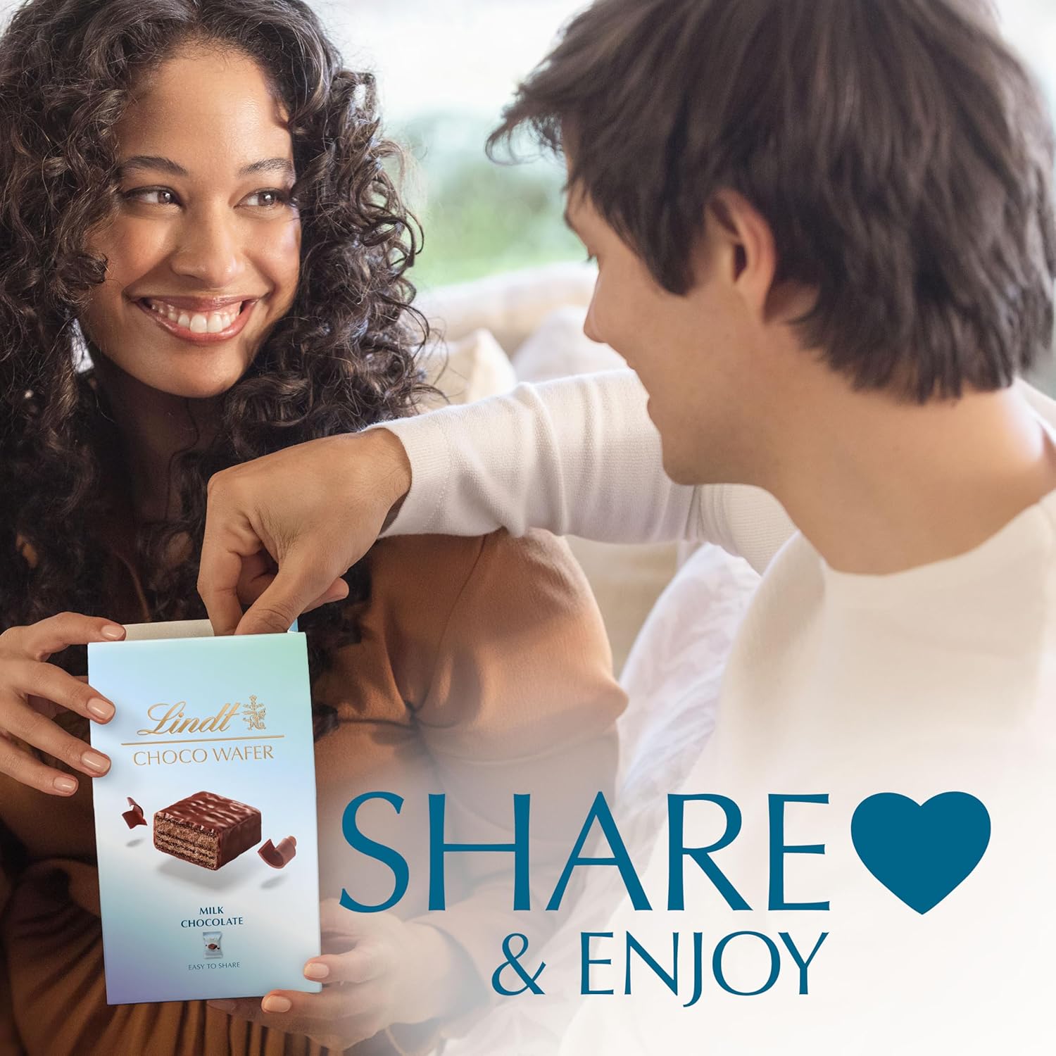 Thumbnail 2 de Lindt Bag Choco Wafer Al Latte Praline Croccanti al Cioccolato Latte (130 g) – praline confezionate singolarmente
