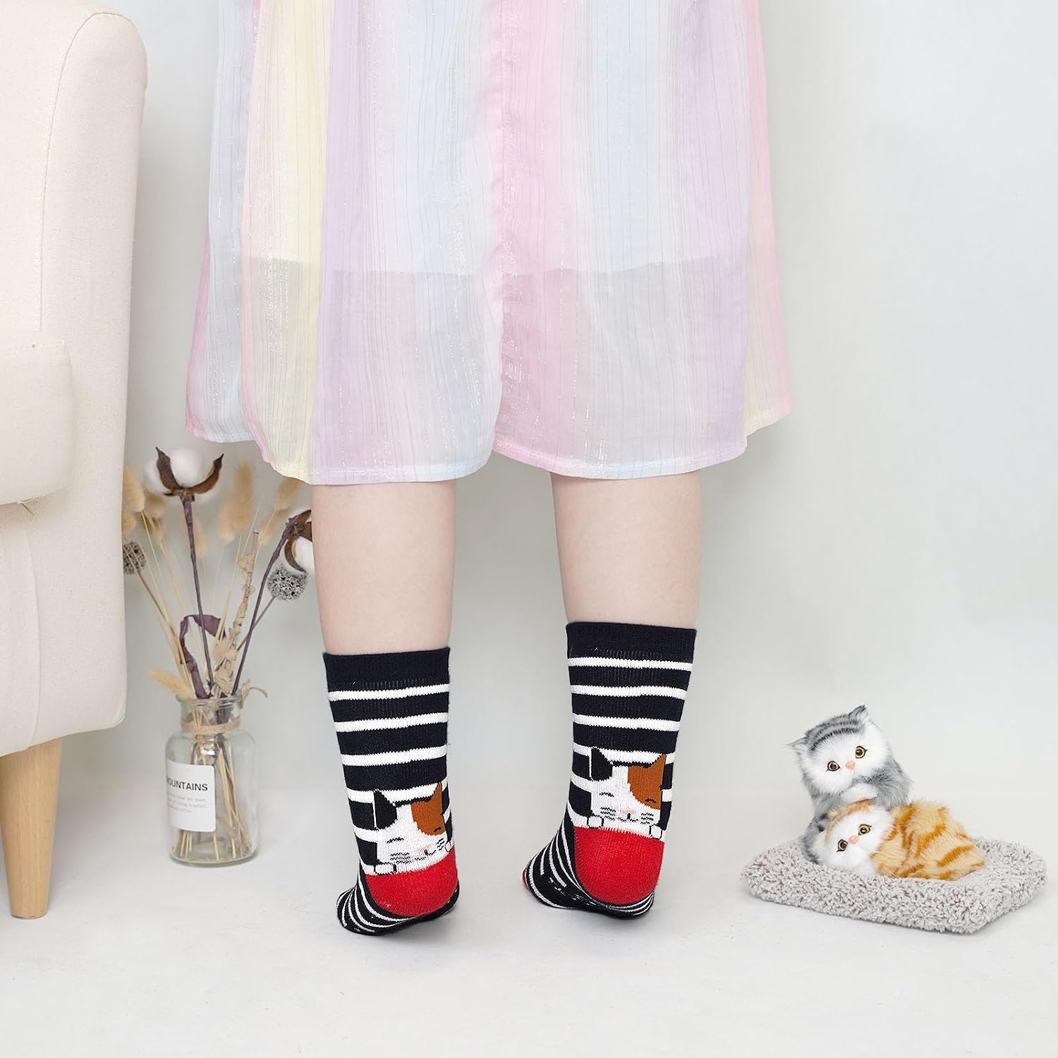 Thumbnail 4 de Chaussettes PUTUO hiver fille coton ⚙