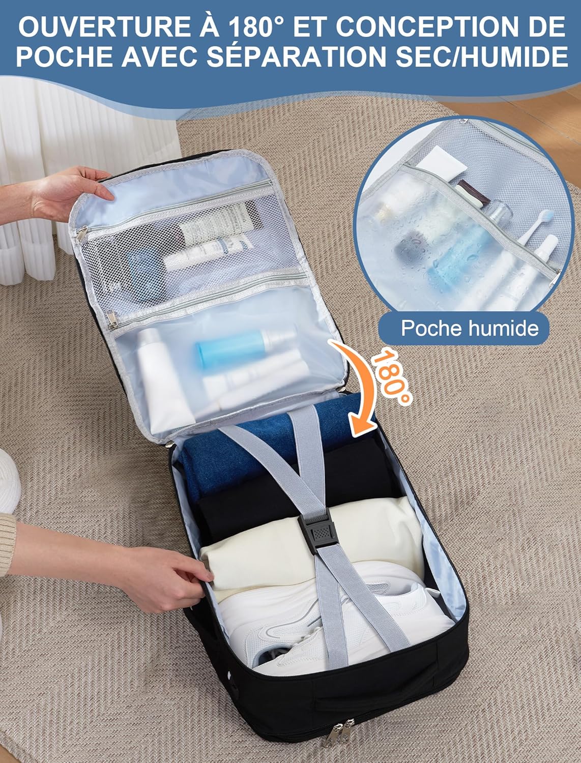 Thumbnail 5 de YOKGO Sac cabine Voyage 40x30x20 extensible