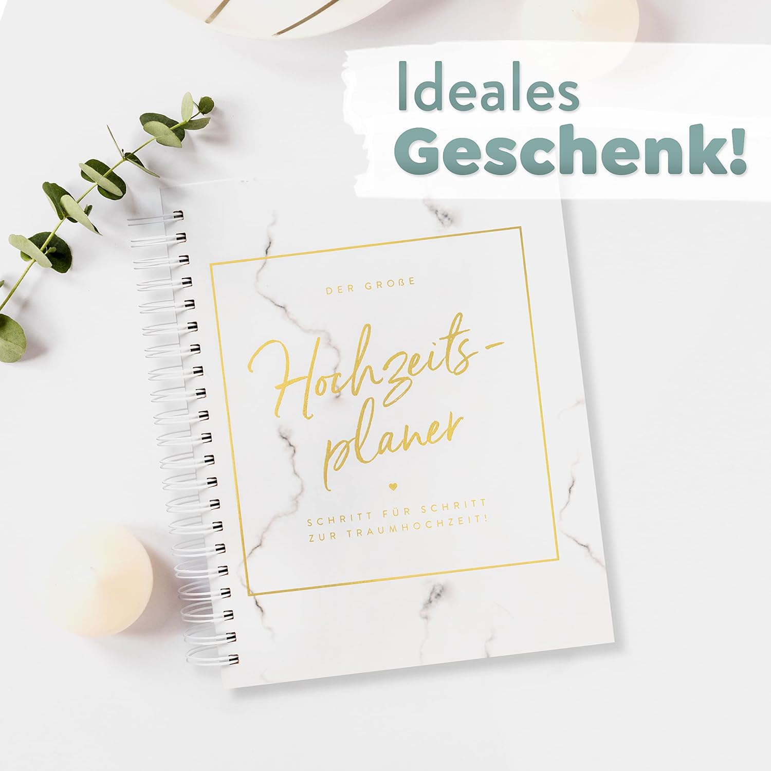 Thumbnail 5 de TWIVEE „Der große Hochzeitsplaner“ (Deutsch) – Organizer mit Kalender, über 200 Seiten