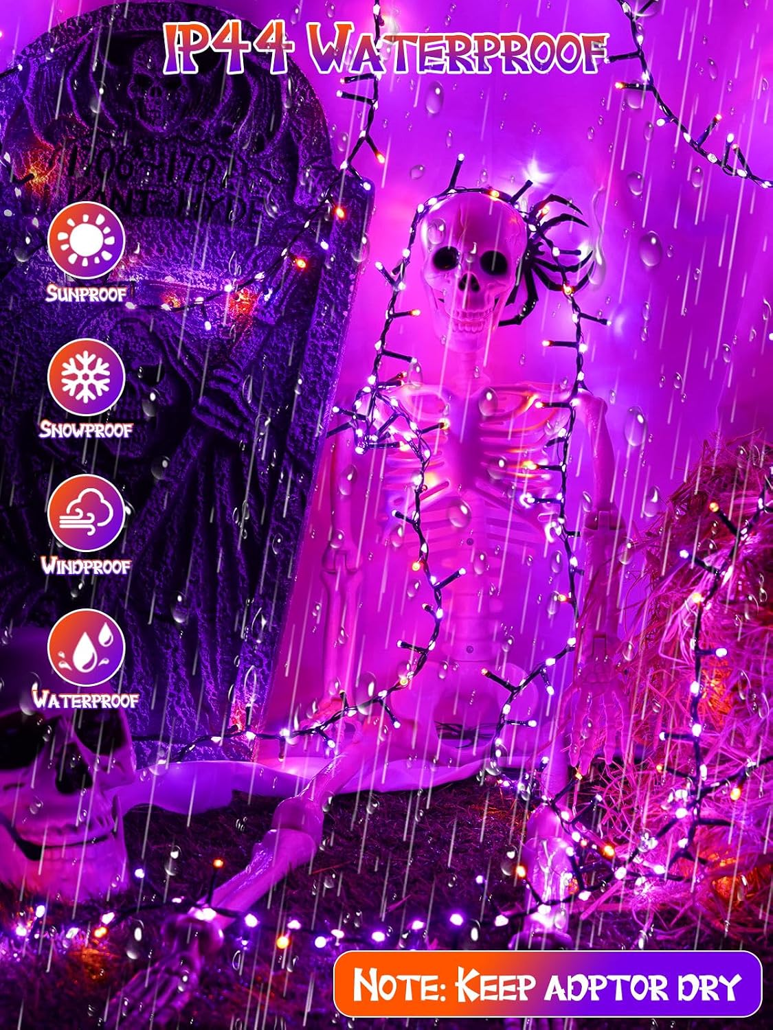 Thumbnail 1 de Halloween Tree Lights, 800 LEDs