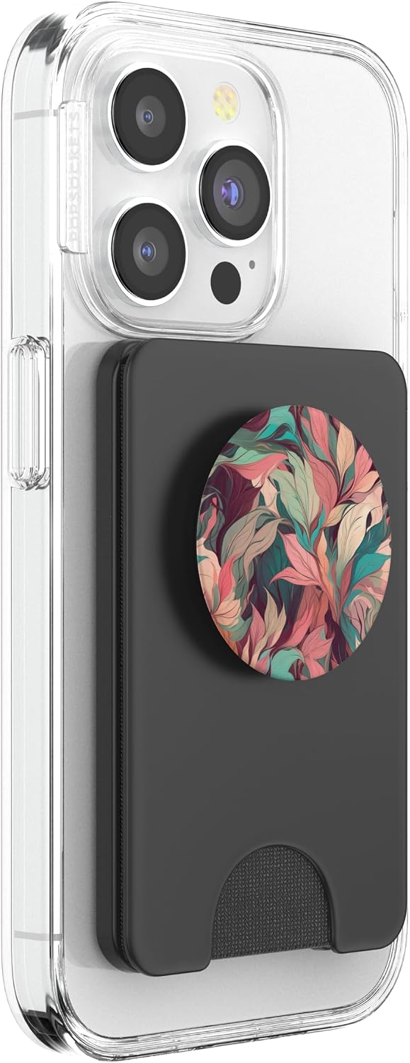 Detalle 2 de PopSockets PopWallet MagSafe pastel 3 cartes
