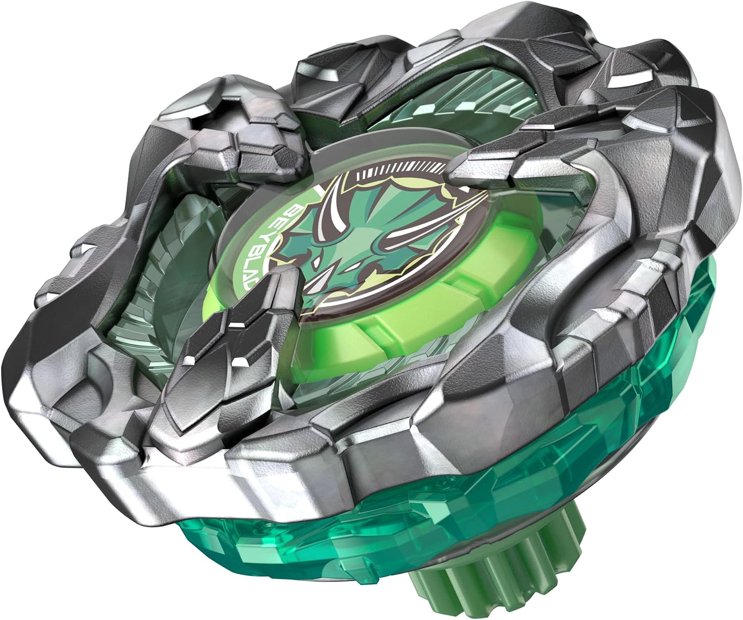 Detalle 2 de Beyblade X Ridge Triceratops 9-80GN ブースターパック 右回転ディフェンスタイプ