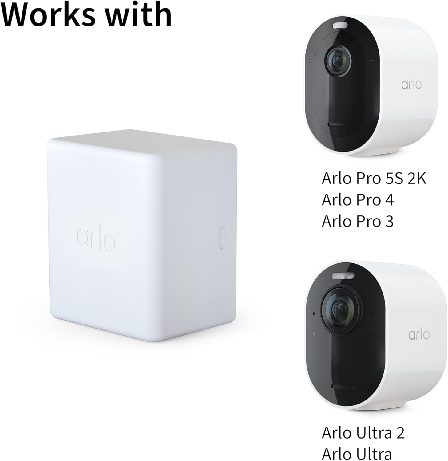 Thumbnail 1 de Arlo Batteria Ricaricabile Bianca – Accessorio originale compatibile con Arlo Pro e Ultra