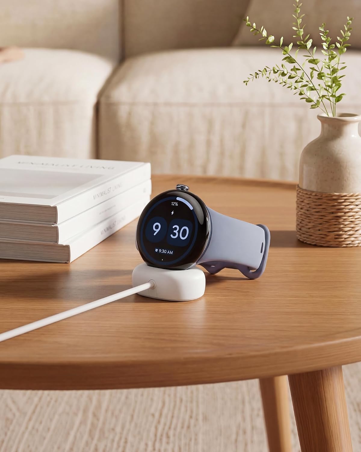 Thumbnail 6 de 5W Fast USB-C Charger for Google Pixel Watch 4 — Magnetic Dock (Cable Only, 41mm/45mm)