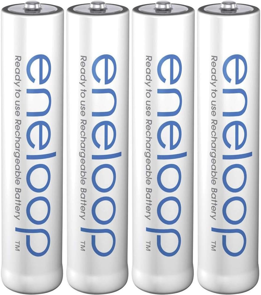 Detalle de Panasonic eneloop BK-3MCDE/4BE AA Ni-MH-batterijen, 2000 mAh, 4-pack