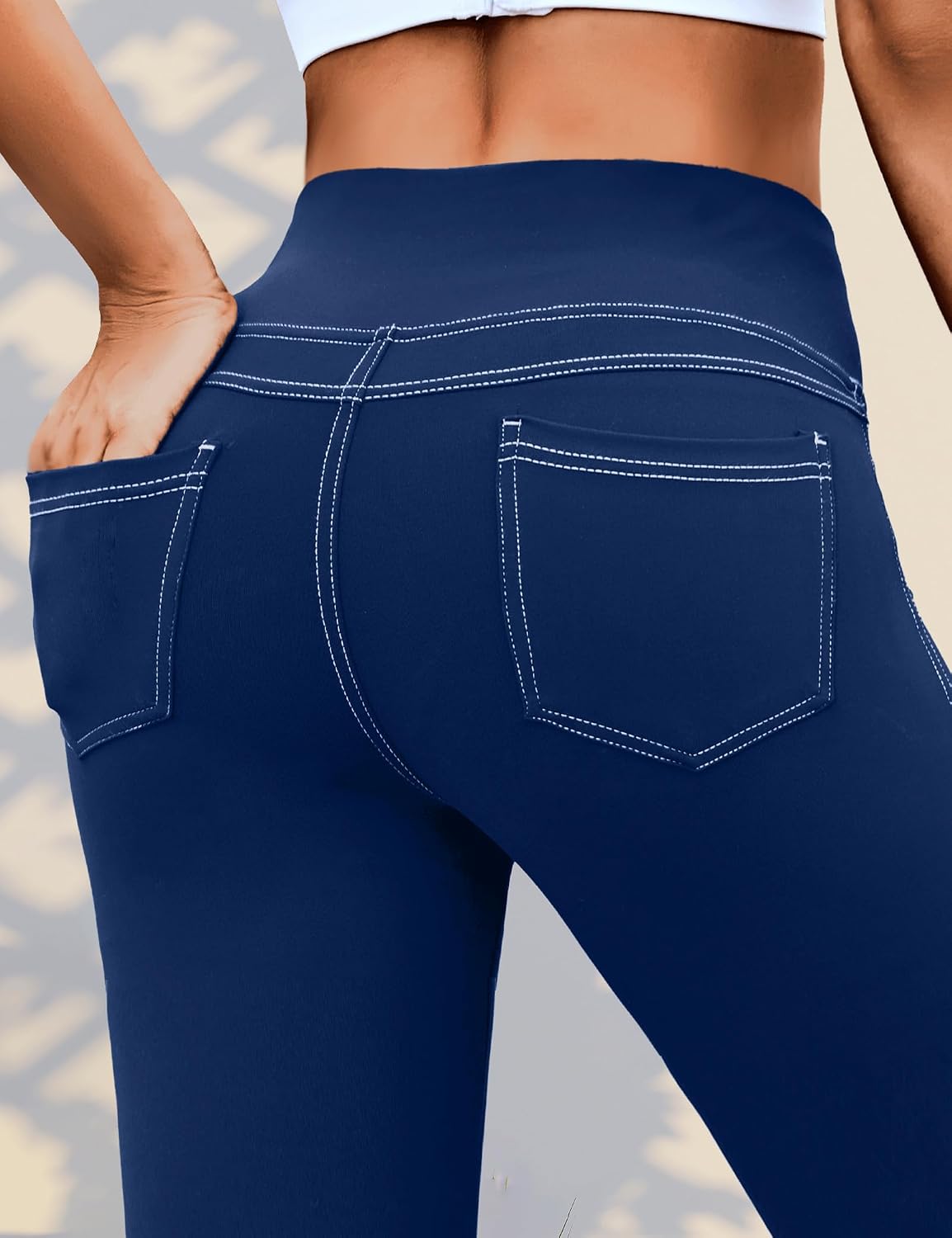 Detalle 1 de VOOVEEYA Women's Leggings, High-Waisted