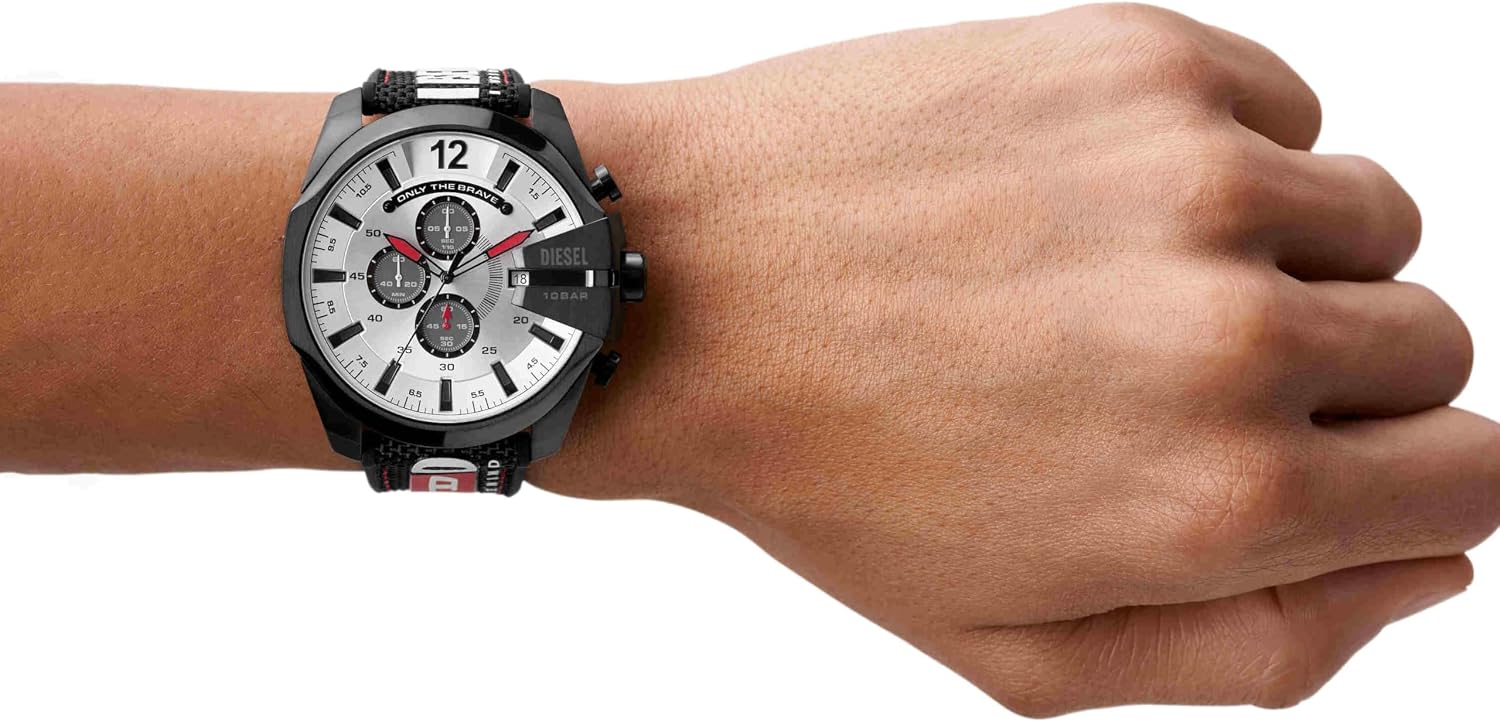 Detalle 2 de Diesel Chief Series: Orologio da uomo con cronografo – stile audace e versatilità