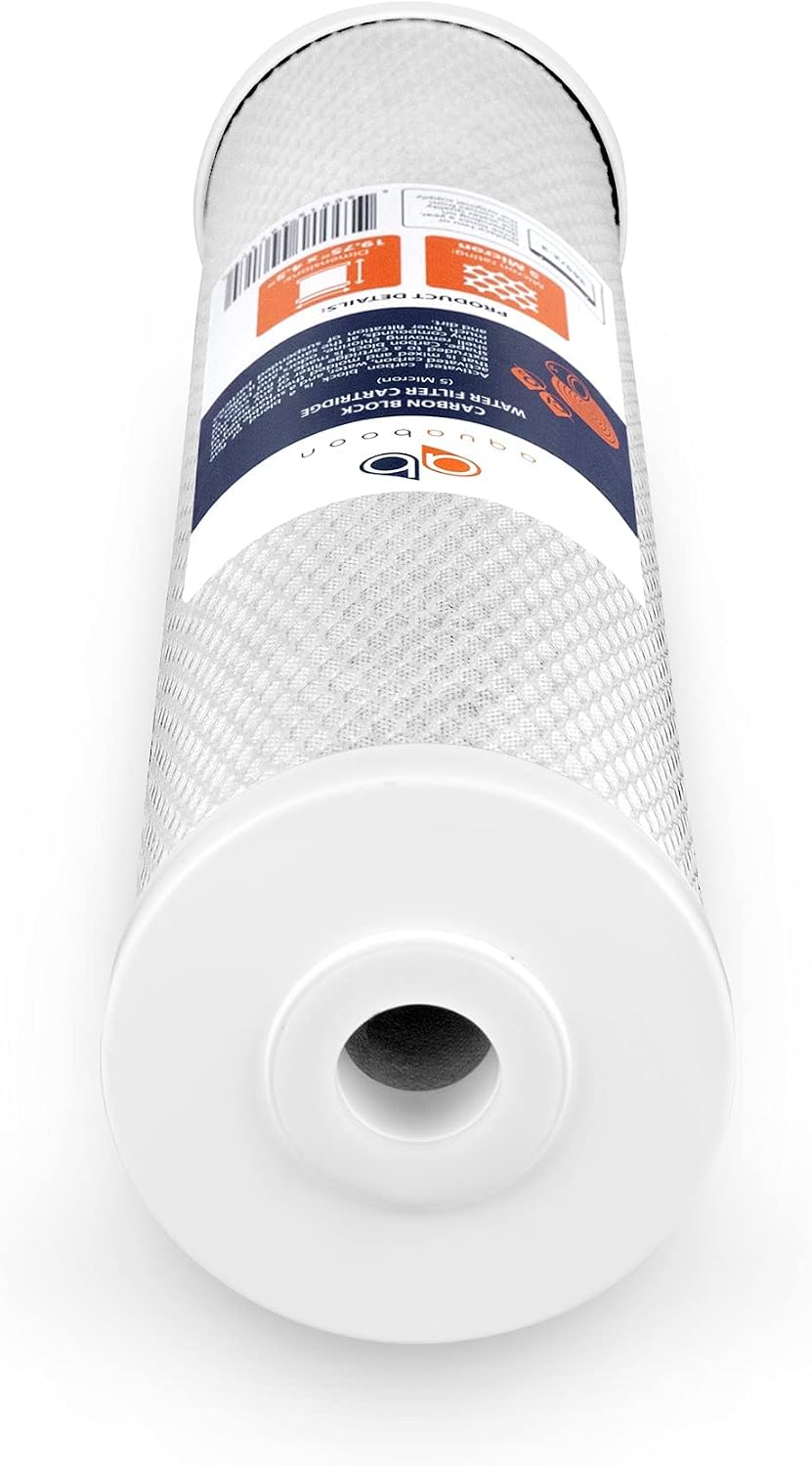 Thumbnail 6 de Aquaboon 4.5 x 20 inch Carbon Filter Cartridge (5 Micron Coconut Shell CTO) – 2 Pack for Whole-House Water Filtration