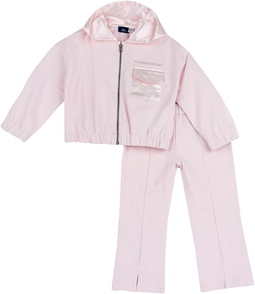 Detalle 1 de Chicco Completo Tuta Bambina e Bambino in Felpa con Cappuccio e Pantaloni