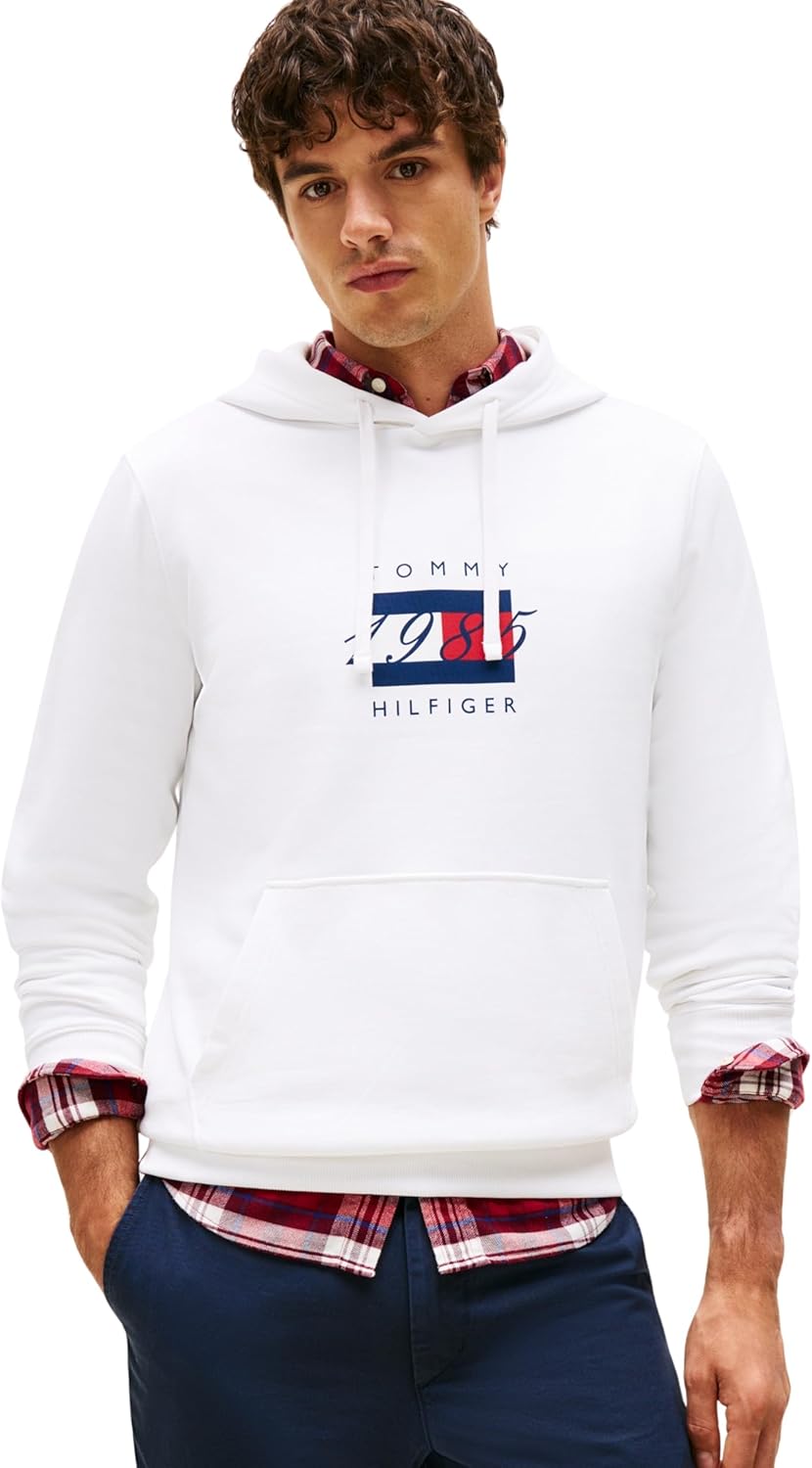 Thumbnail 5 de Tommy Hilfiger hoodie Cotton Linear Flag