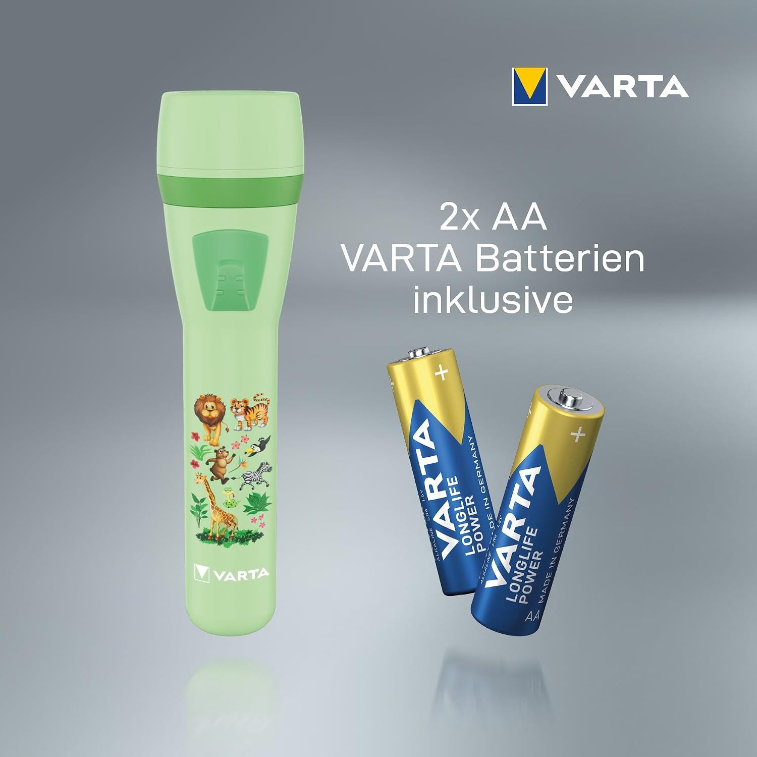 Thumbnail 5 de VARTA Kindertaschenlampe Kids Flashlight Dschungel Design mit Augenschutzglas