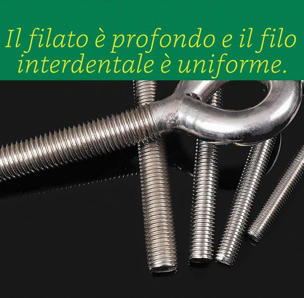 Thumbnail 3 de newlng M5 Bulloni Dell'anello 304 Acciaio Inox – Bulloni a Occhiello Saldata, 10 pezzi