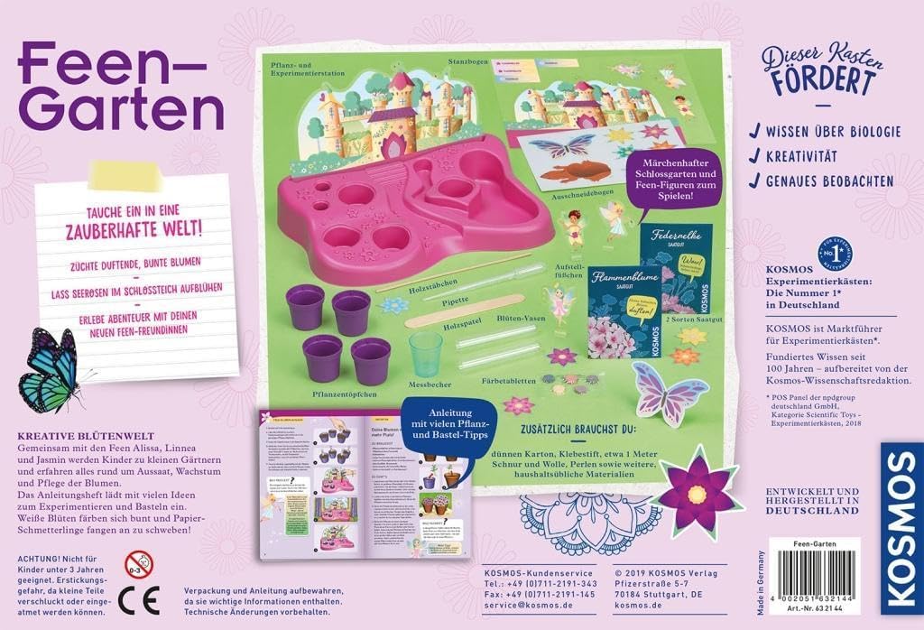 Thumbnail 1 de Kosmos Feen-Garten: Experimentierkasten per bambini (dai 6 anni)