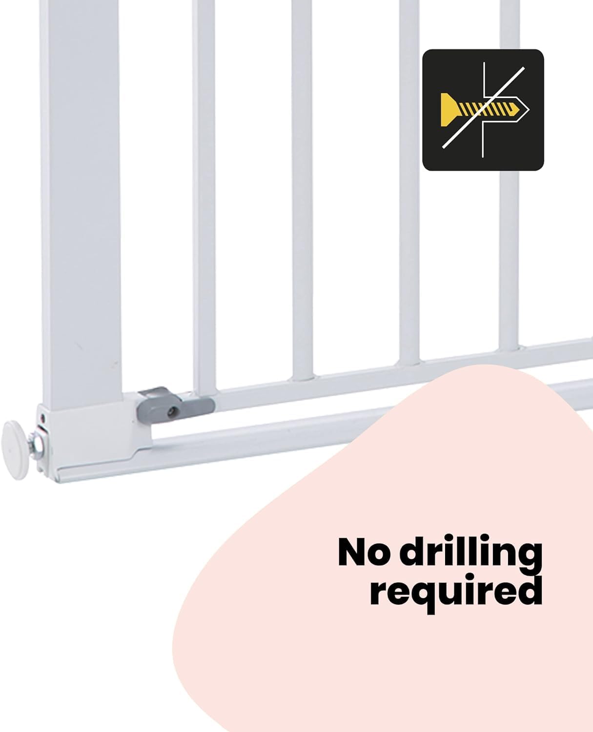 Thumbnail 4 de Safety 1st Flat Step Baby Stair Gate 73-80cm