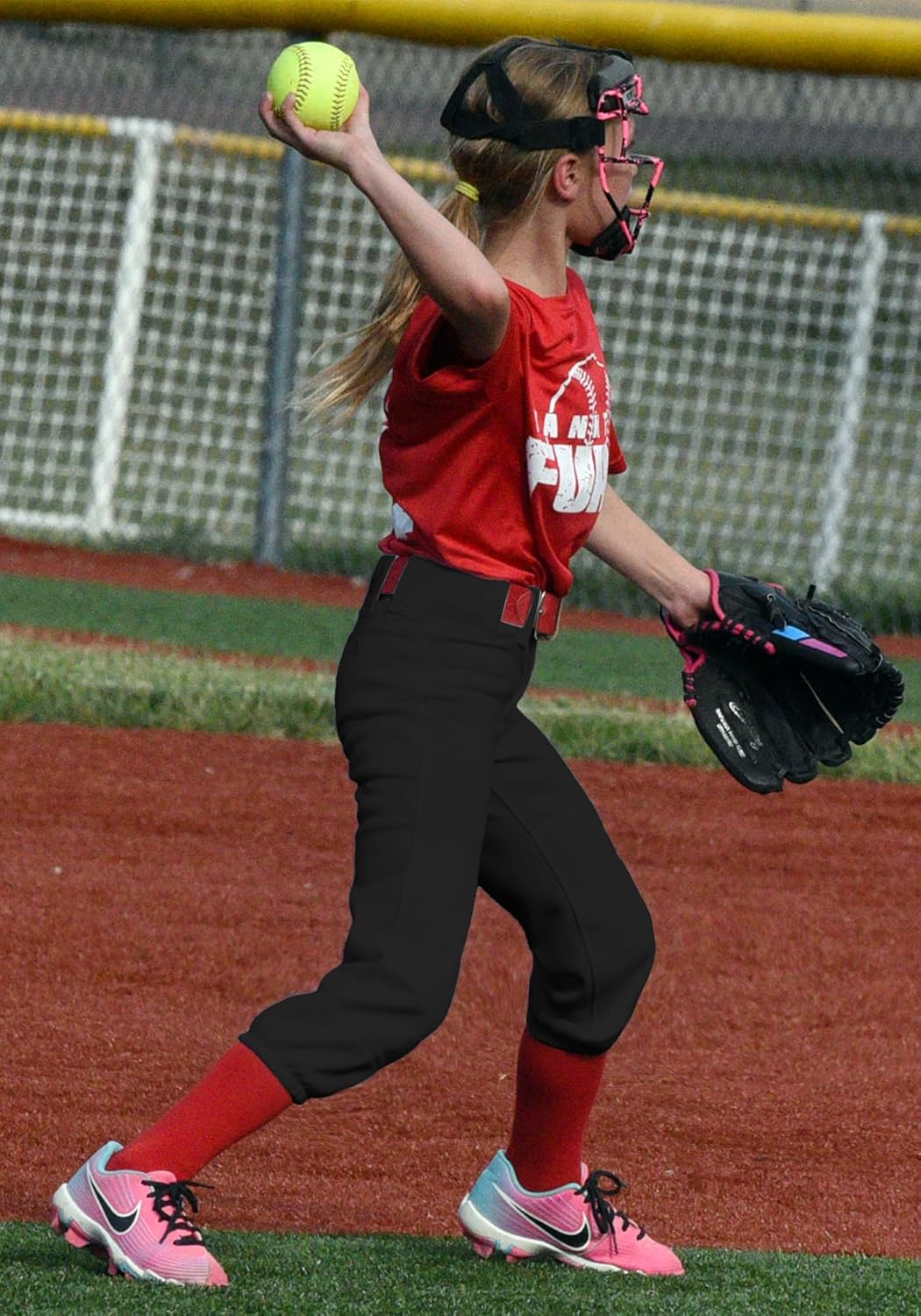 Detalle de Stelle Girls Softball Pants 100% Polyester
