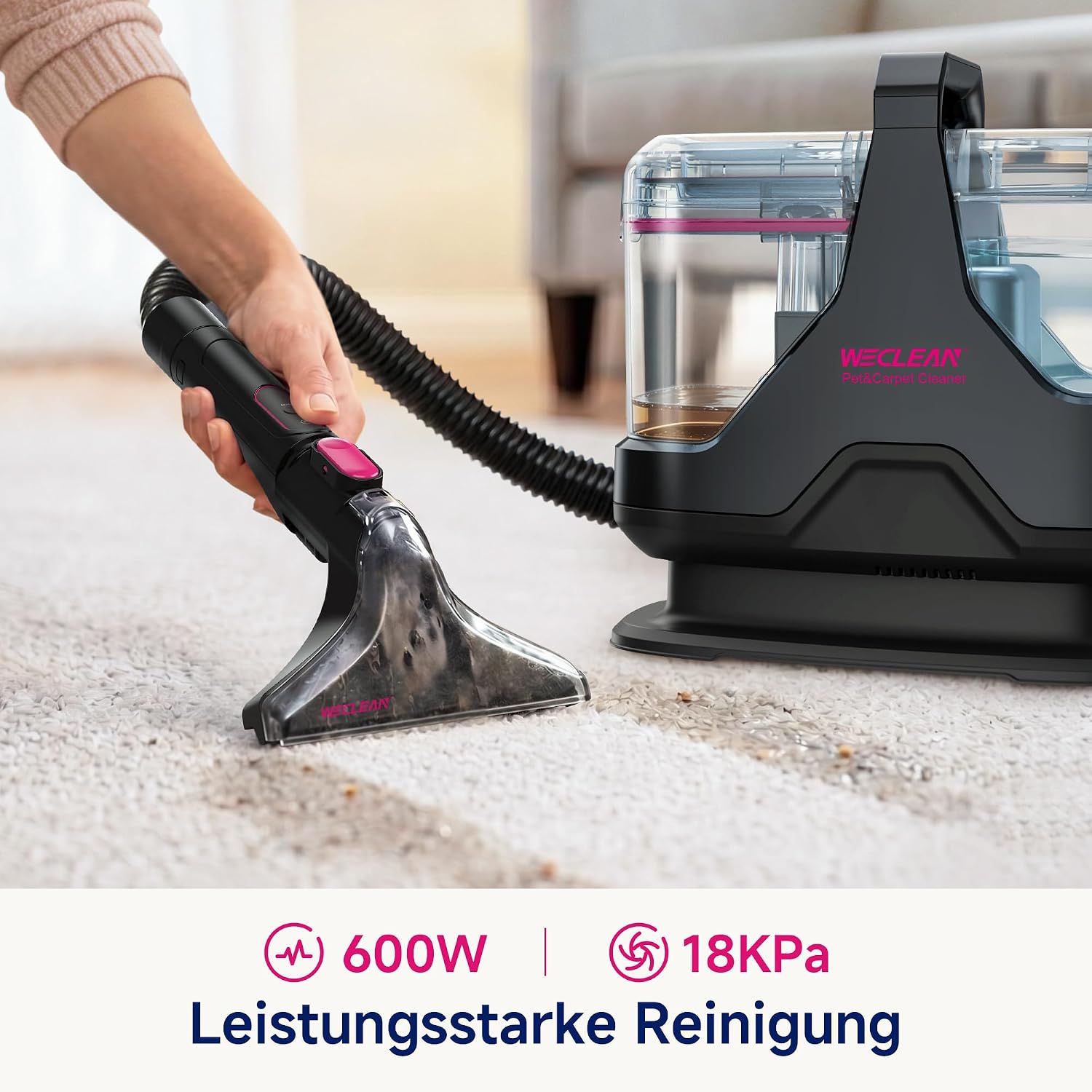 Detalle 2 de WECLEAN C3 Waschsauger 600W 🧹