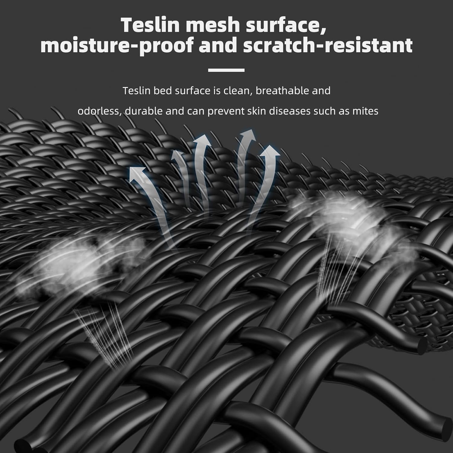 Thumbnail 5 de FAYDUDU elevated dog bed, large