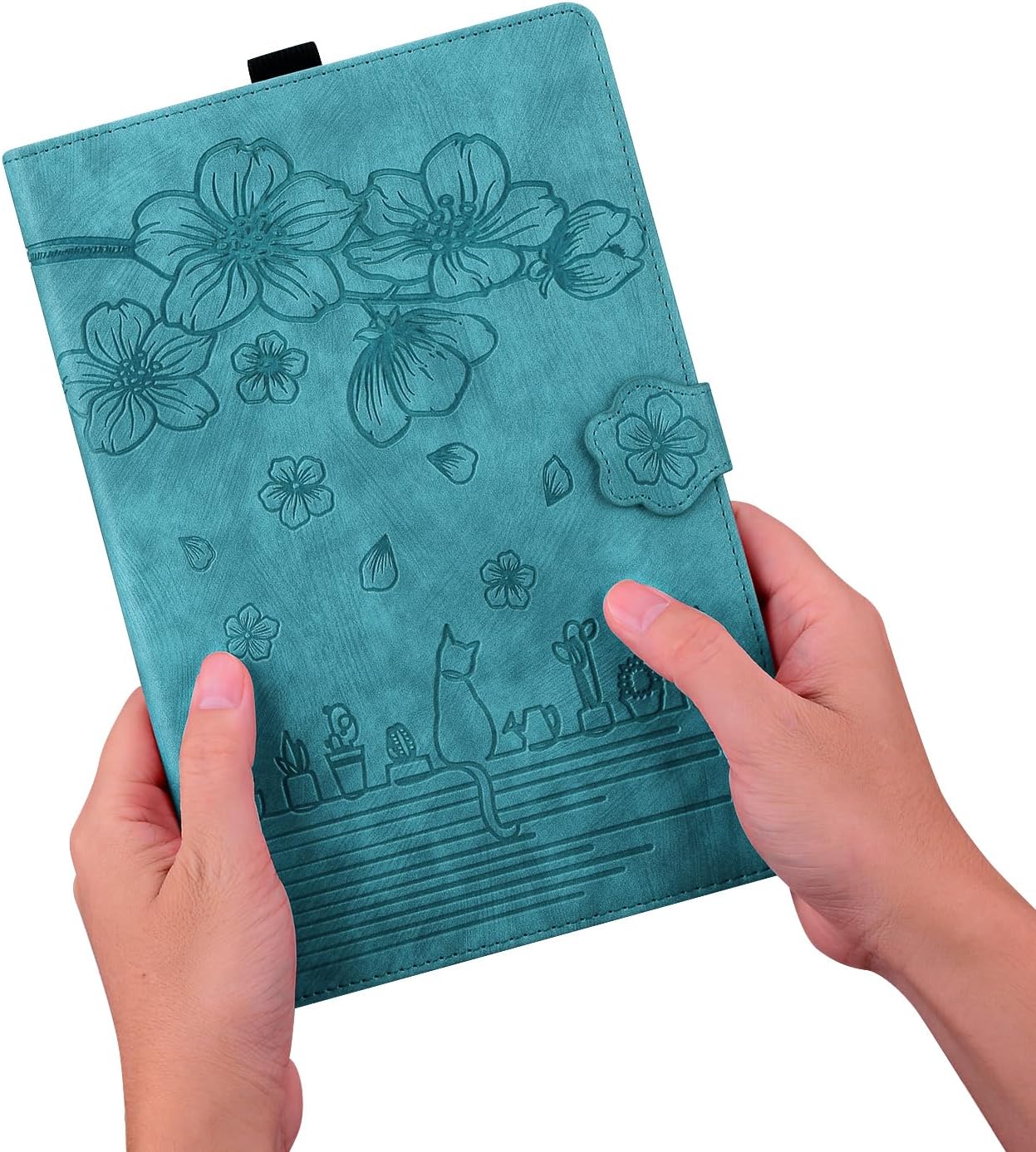 Thumbnail 5 de Succtopy Hülle für Galaxy Tab A11 8.7" 2025 (SM-X133/SM-X135) – Flip-Folio aus PU-Leder mit Stifthalter & Standfunktion in Hellgrün