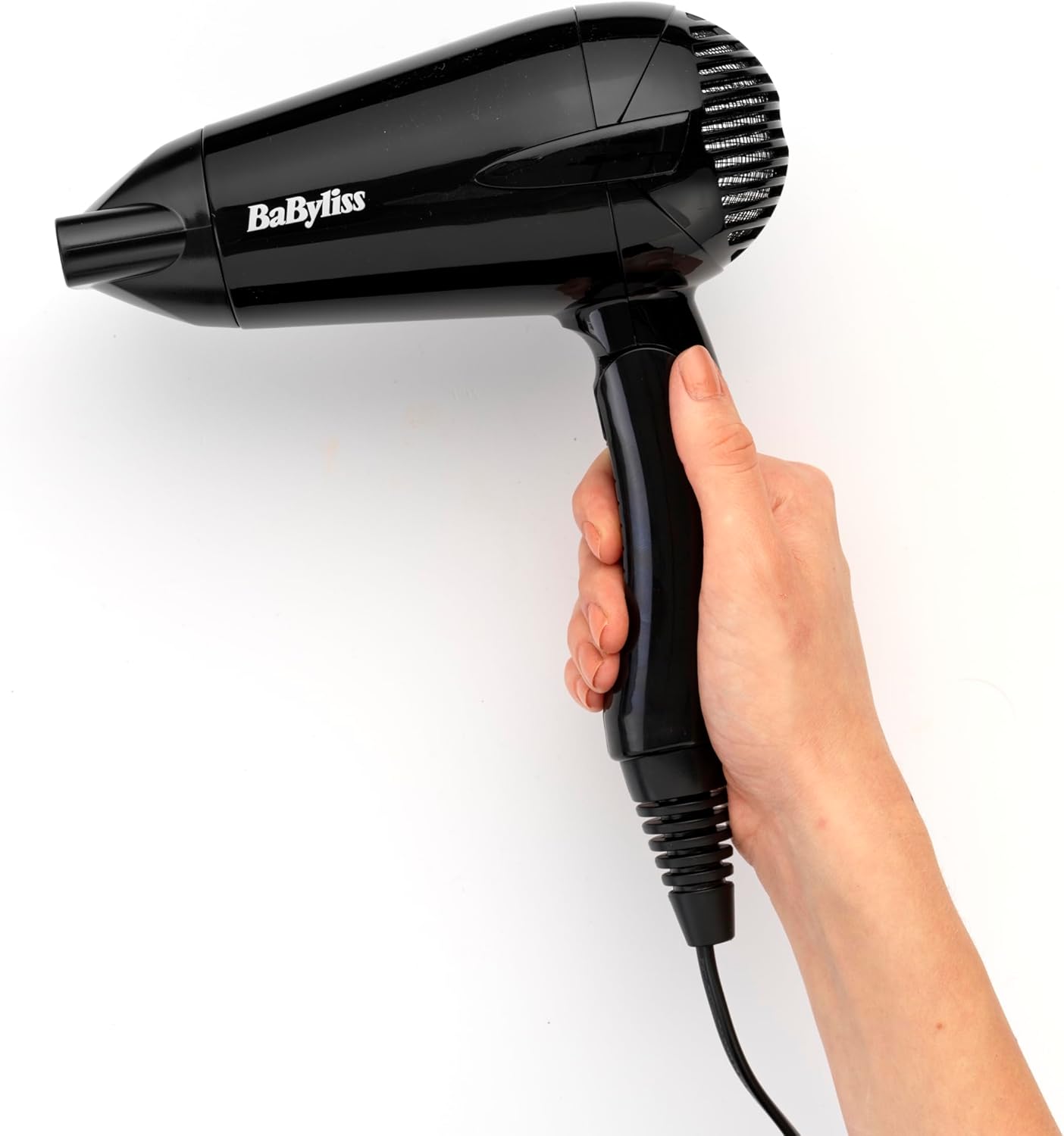 Detalle 2 de BaByliss Travel Folding Hair Dryer 2000W – Lightweight, Dual Voltage & Worldwide Use (5334U)