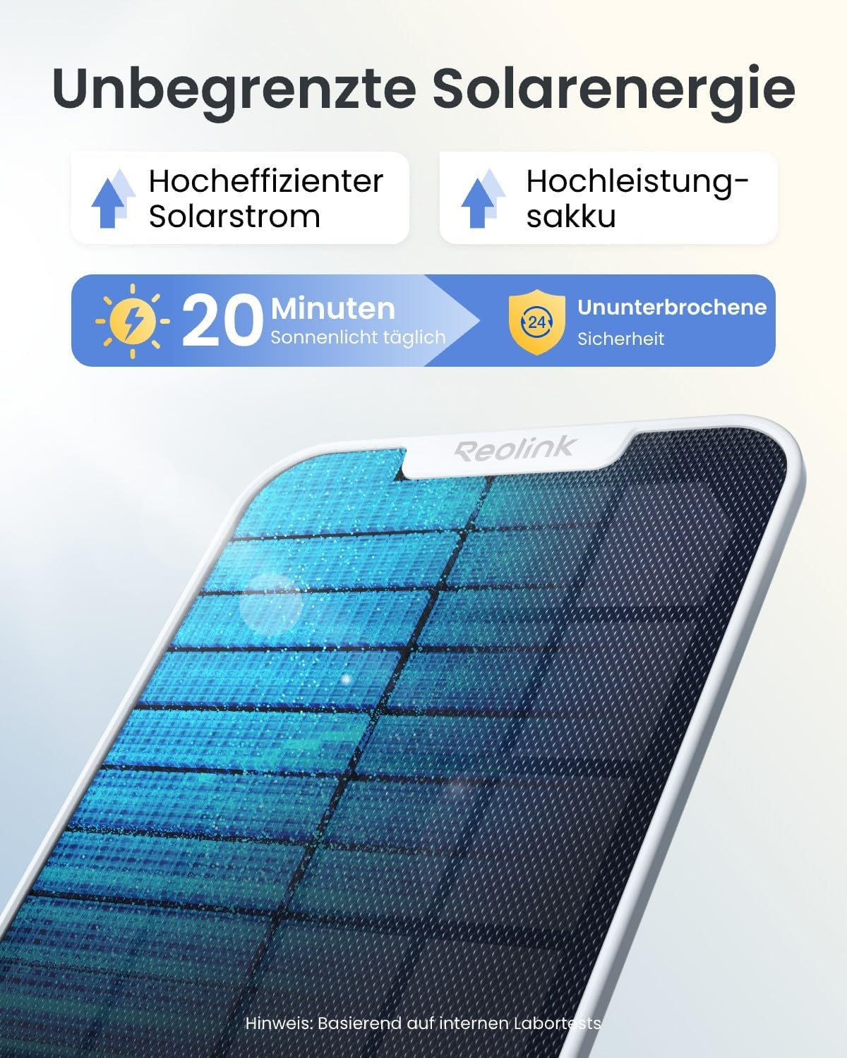 Detalle 2 de Reolink Erste 4K Solar Kamera 8 MP