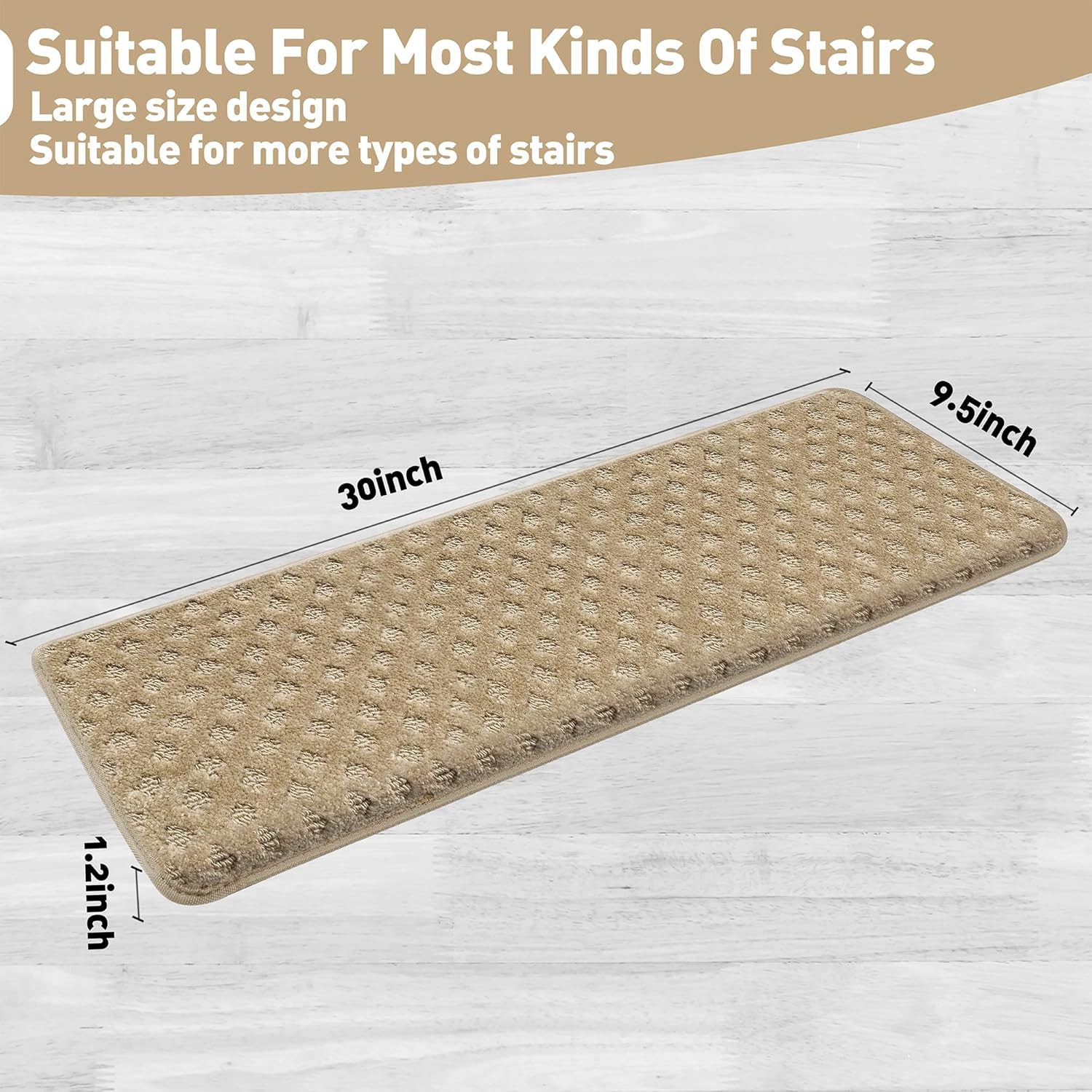 Thumbnail 2 de PURE ERA Bullnose Stair Treads, 14 Pieces ⚙
