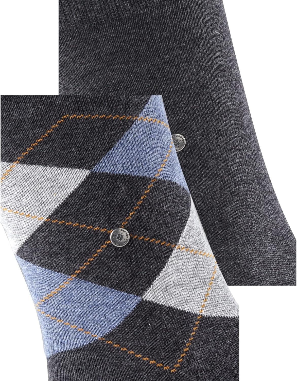Thumbnail 2 de Burlington Homme Everyday Argyle Mix 2-Pack — Chaussettes coton respirant, motif argyle