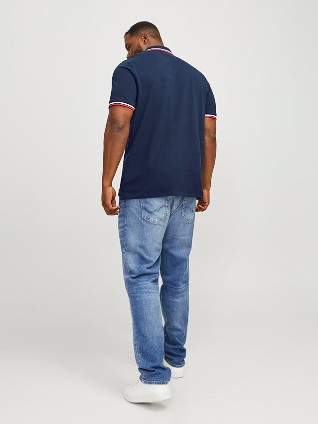 Detalle de Jack & Jones Jjepaulos polo hombre 5XL navy blazer