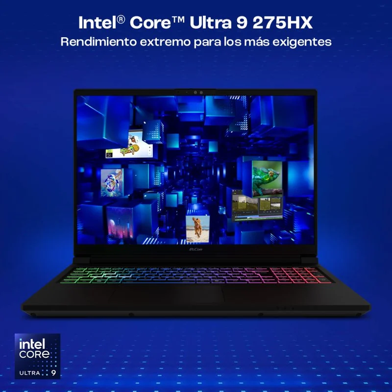 Thumbnail 1 de PcCom Legend 5080 con Intel Core Ultra 9 275HX, RTX 5080, 32GB y SSD de 1TB (pantalla 16" QHD+ 240Hz)
