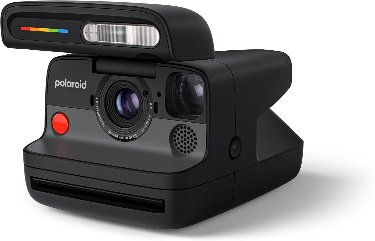 Thumbnail 2 de Polaroid Flip Instant Camera + Color Film Bundle (16 Photos) — Black, Hyperfocal 4-Lens System, Sonar Autofocus, Bluetooth App