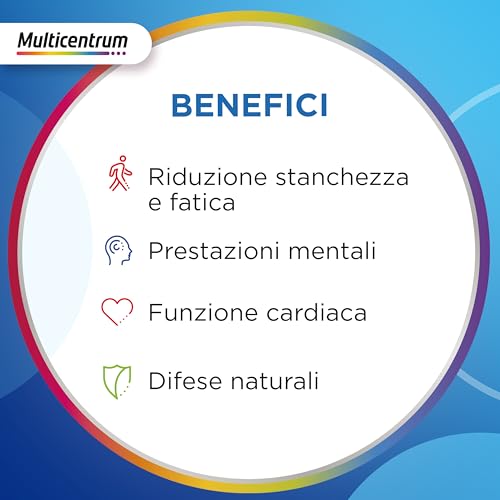Detalle de Multicentrum Uomo Integratore Multivitaminico Completo, 60 Compresse – supporto quotidiano per l’uomo