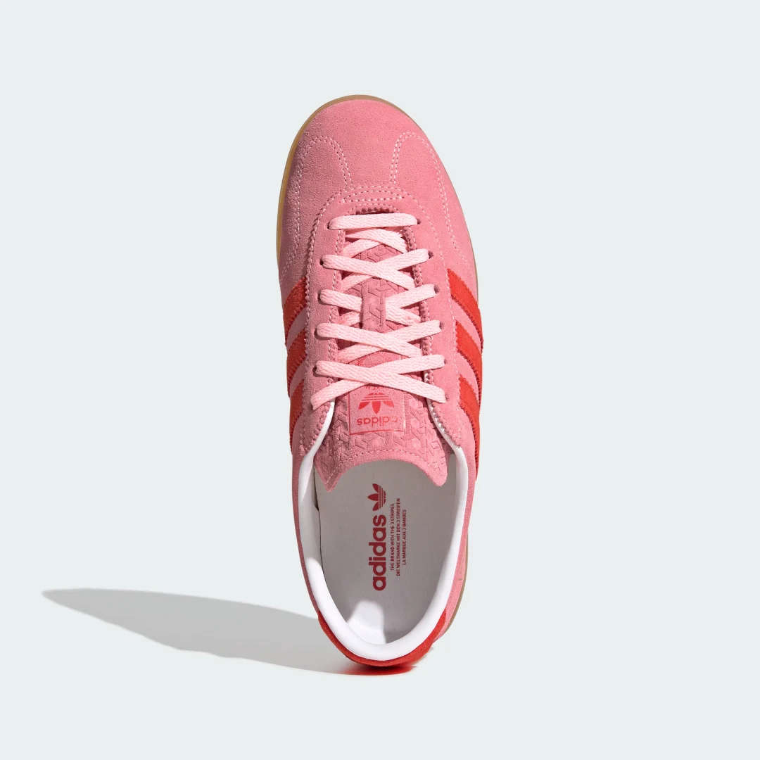 Detalle 2 de Gazelle Lo Pro Rosa de Adidas: comodidad clásica para el día a día