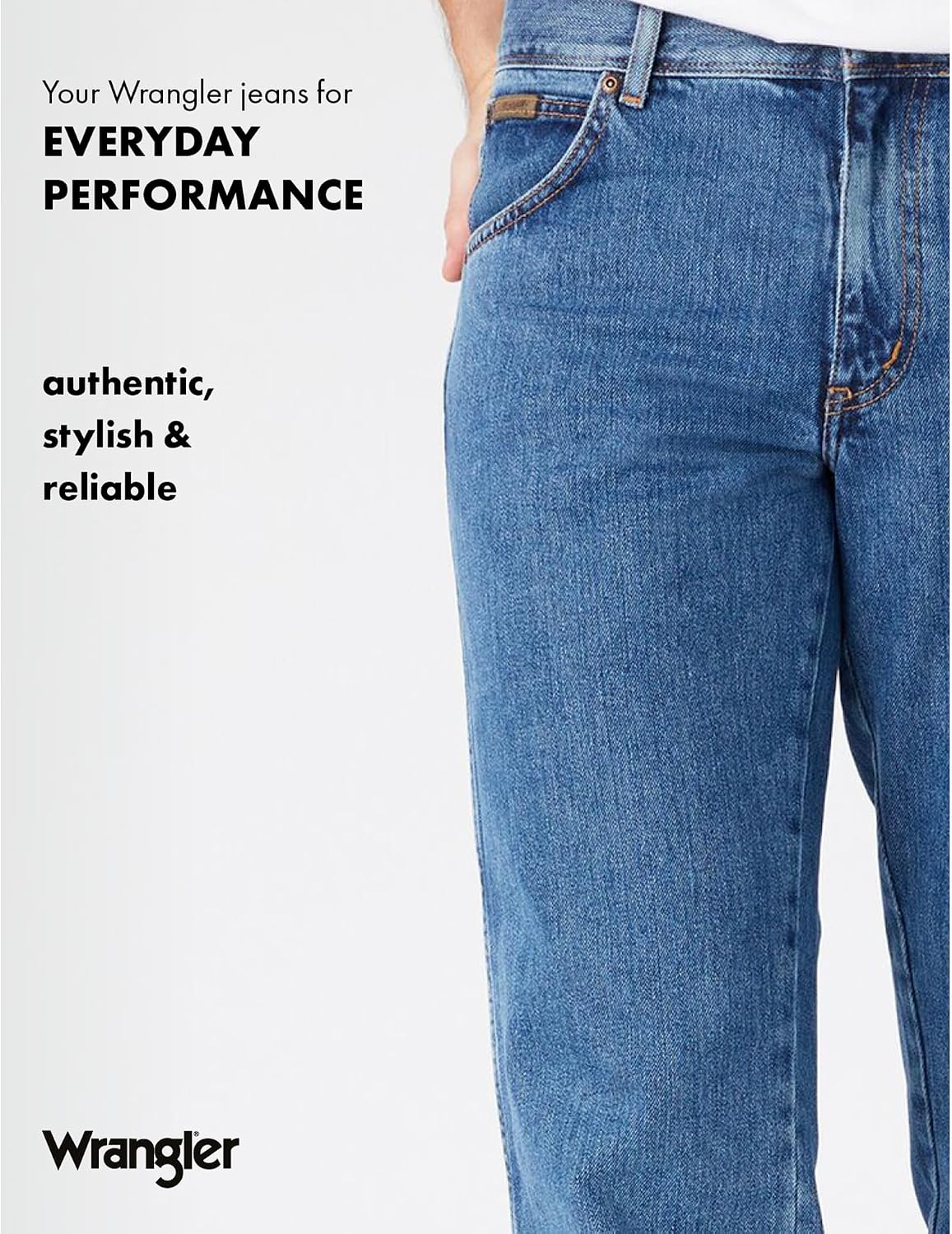 Thumbnail 6 de Wrangler Texas Stretch Straight Leg Men's Jeans