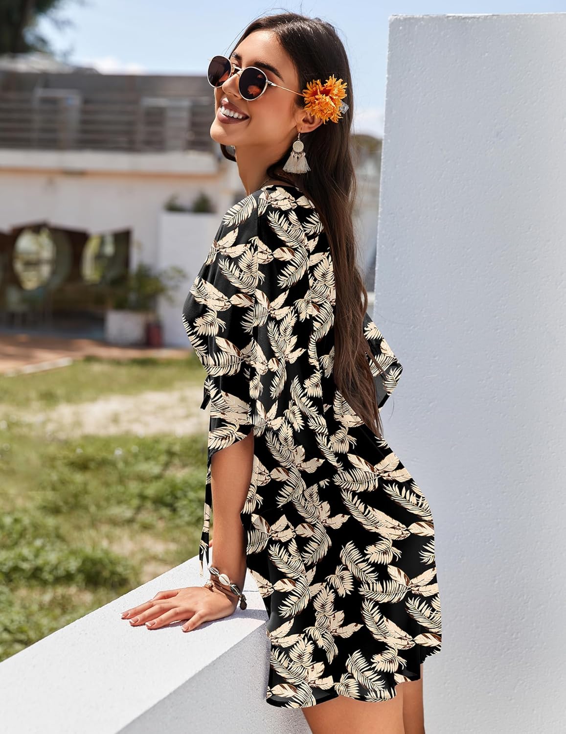 Thumbnail 2 de AI MAGE Chiffon Cover Up Dress