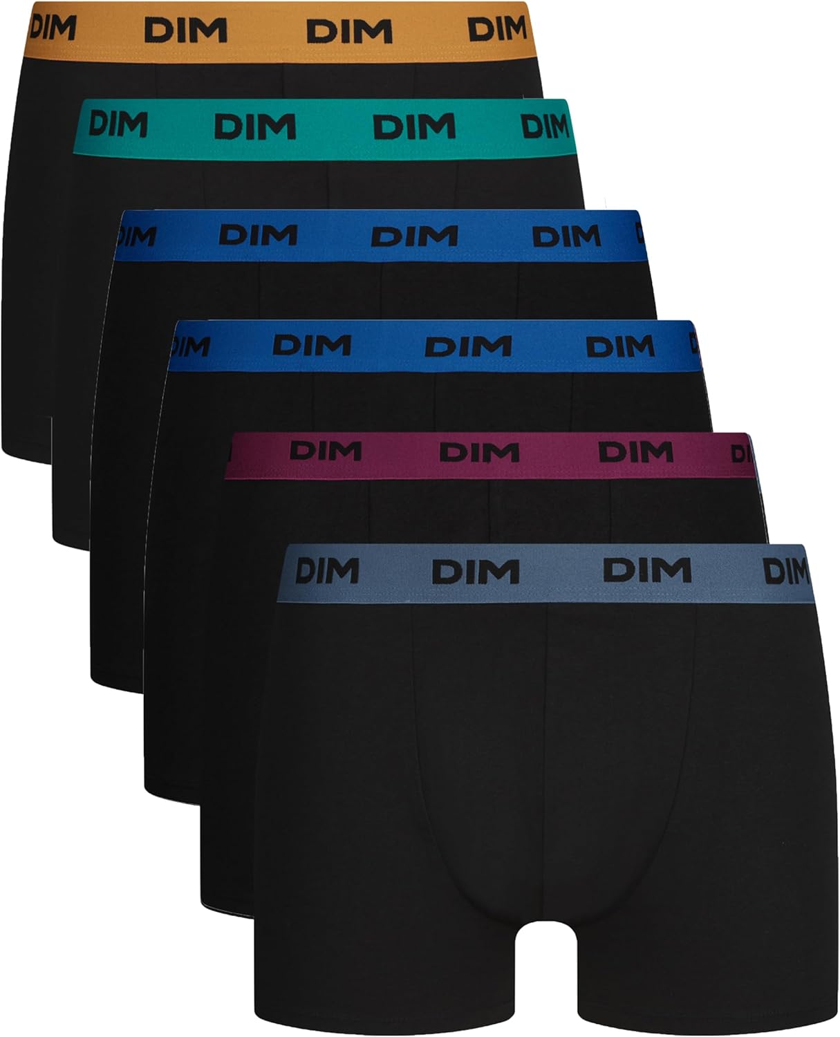 Thumbnail 5 de DIM Boxer Homme Mix and Colors Coton Stretch Confort x6